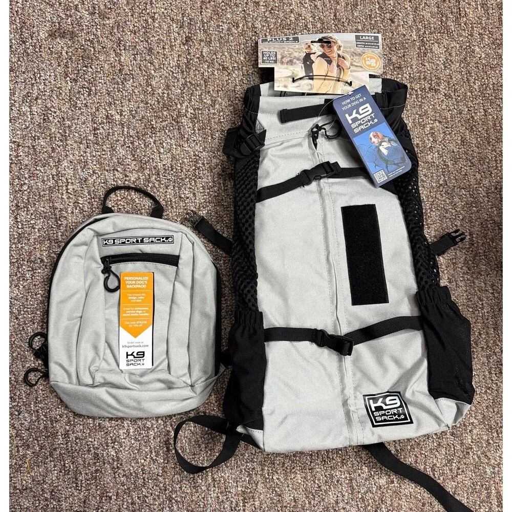 K9 Sport Sack Plus2 Dog Carrier with Removable Storage size Large